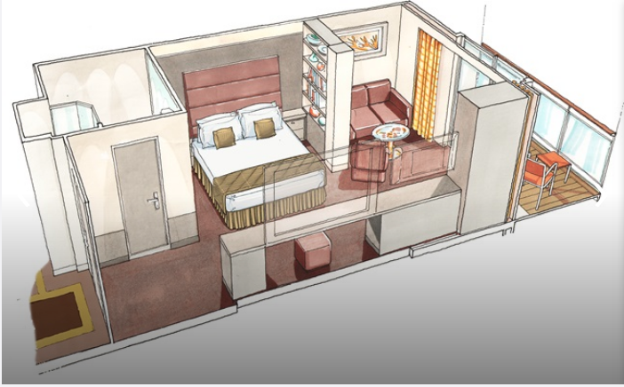 MSC Seashore MSC Yacht Club Deluxe Suite.png